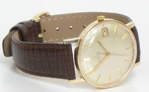 fig 3.
STUNNING SOLID 9ct GOLD OMEGA AUTOMATIC DATE CALIBRE 562 MENS WATCH C1960