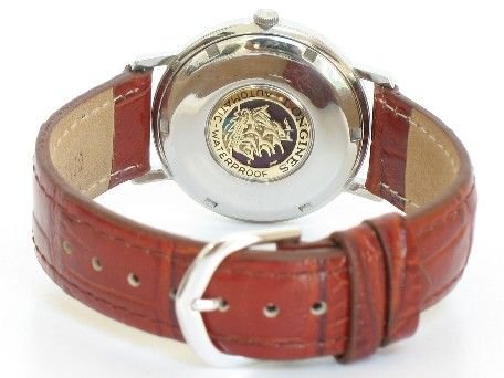 fig 2. STUNNING SOLID STAINLESS STEEL LONGINES FLAGSHIP AUTOMATIC MENS WATCH c1960