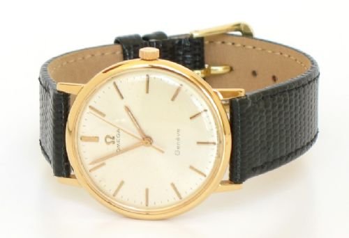 fig 1. OMEGA GENEVE GOLD PLATED CAL 601 MENS WATCH C1960