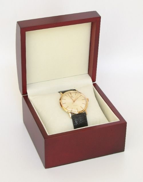 fig 4. OMEGA GENEVE GOLD PLATED CAL 601 MENS WATCH C1960