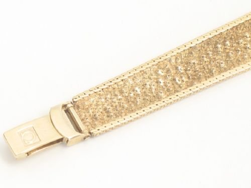 fig 3. EXQUISITE SOLID 9ct GOLD LADIES OMEGA COCKTAIL WATCH