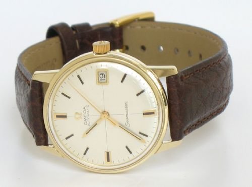 fig 2.
STUNNING SOLID 14ct GOLD OMEGA SEAMASTER DATE AUTO CAL 565 MENS WATCH C1960