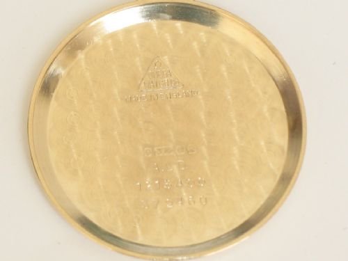fig 4. STUNNING SOLID 9ct GOLD OMEGA CALIBRE 269 MENS WATCH C1960