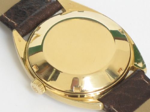 fig 3. STUNNING SOLID 18CT GOLD GIRARD PERREGAUX GYROMATIC CHRONOMETER MENS WATCH