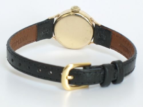 fig 1. BEAUTIFUL SOLID 9CT GOLD ZENITH LADIES COCKTAIL WATCH C1958-59