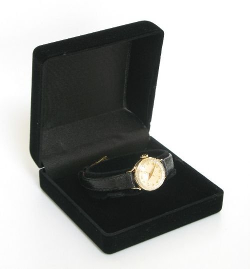 fig 4. BEAUTIFUL SOLID 9CT GOLD ZENITH LADIES COCKTAIL WATCH C1958-59