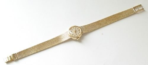 fig 3. EXQUISITE SOLID 9ct GOLD LADIES OMEGA COCKTAIL WATCH c1958
