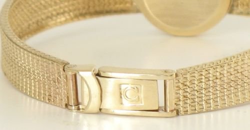 fig 2. EXQUISITE SOLID 9ct GOLD LADIES OMEGA COCKTAIL WATCH c1958