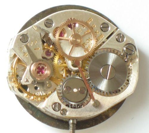 fig 3. STUNNING RARE SOLID 9ct GOLD ROLEX PRECISION CENTRE SECONDS LADIES WATCH c1960