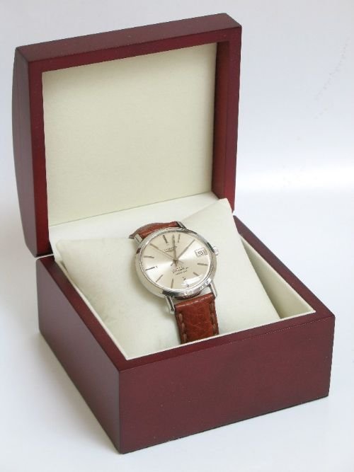 fig 4. TOTALLY ORIGINAL LONGINES FLAGSHIP AUTOMATIC STANLESS STEEL MENS WATCH