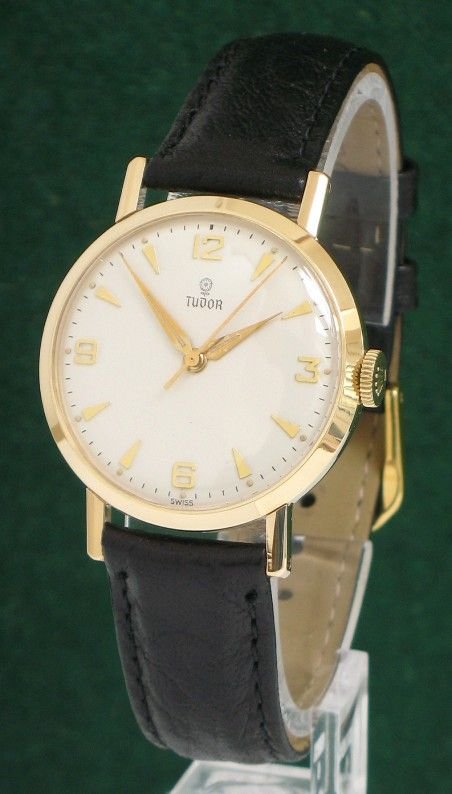 	
Superb Solid 9ct Gold Rolex Tudor Mens Watch C1960