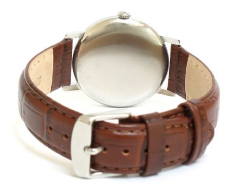 fig 3. STUNNING LONGINES 30L MANUAL WIND STAINLESS STEEL MENS WATCH