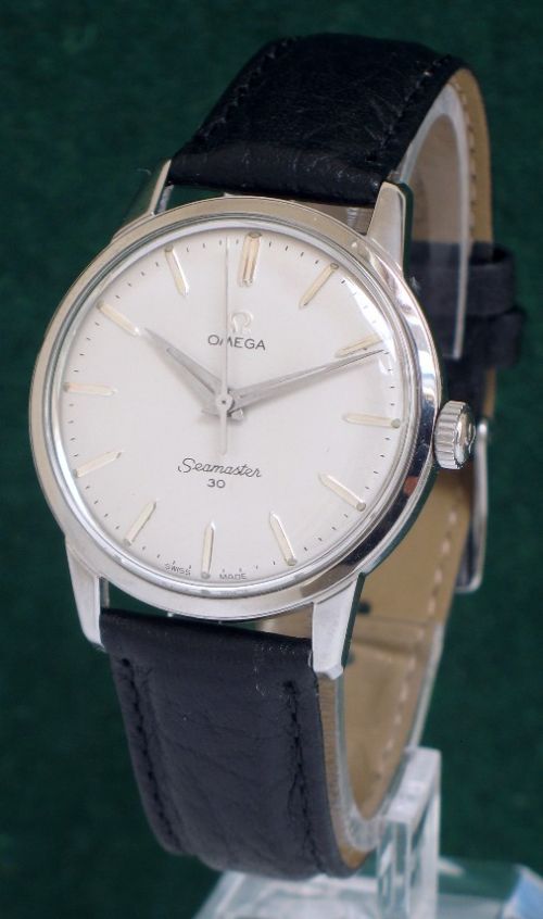 	
Superb Stainless Steel Omega Seamaster 30 Cal 285 Mens Watch
