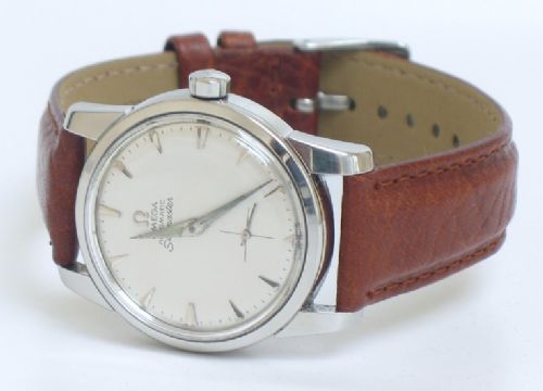 fig 2. RARE STAINLESS STEEL OMEGA SEAMASTER CAL 491 AUTOMATIC MENS WATCH
