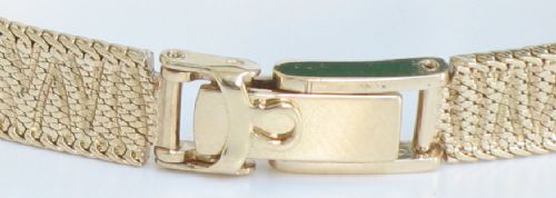 fig 2. EXQUISITE SOLID 9ct GOLD LADIES OMEGA COCKTAIL WATCH