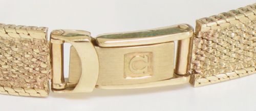 fig 3. EXQUISITE SOLID 9ct GOLD LADIES OMEGA COCKTAIL WATCH c1960