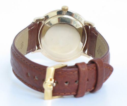 fig 3. STUNNING SOLID 9ct GOLD OMEGA CALIBRE 520 MENS WATCH C1958-59