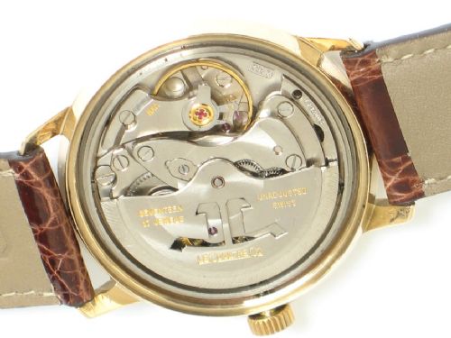fig 3. SUPERB SOLID 9ct GOLD JAEGER LECOULTRE AUTOMATIC CAL K882 VXN MENS WATCH