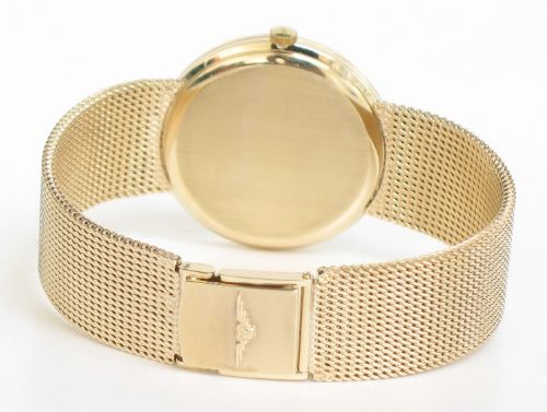 fig 4. EXCEPTIONAL SOLID 9CT GOLD LONGINES MANUAL WIND MENS WATCH WITH BOX PAPERS