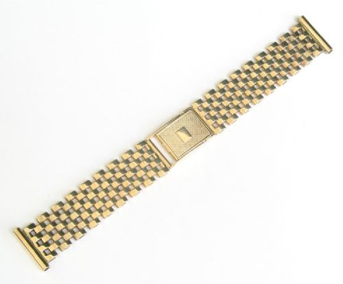 Superb Heavy 28g Solid 9ct Gold Watch Bracelet C1958-59