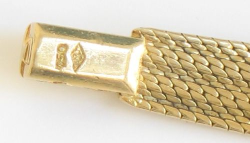 fig 3. BEAUTIFUL SOLID 18ct GOLD JAEGER LECOULTRE BACKWIND LADIES COCKTAIL WATCH