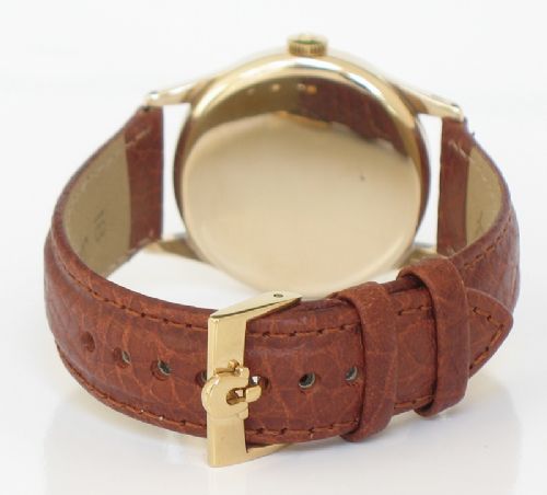 fig 2. STUNNING SOLID 9ct GOLD OMEGA CALIBRE 265 MENS WATCH C1952