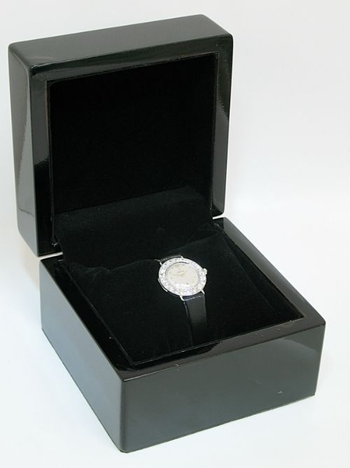 fig 4. STUNNING RARE OMEGA PLATINUM AND 3CT DIAMOND LADIES COCKTAIL WATCH C1960
