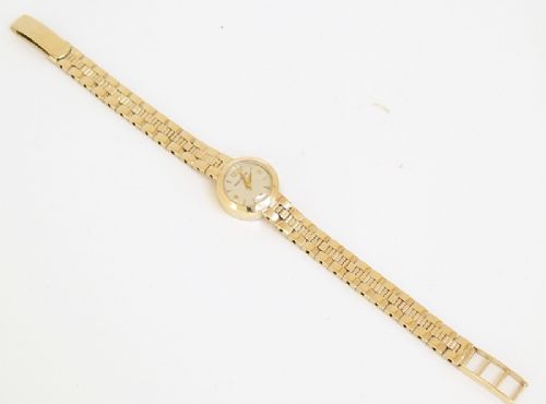 fig 2. BEAUTIFUL SOLID 9ct GOLD JAEGER LECOULTRE BACKWIND LADIES COCKTAIL WATCH 1960