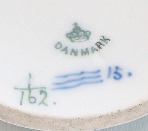 fig 4. RARE LARGE ROYAL COPENHAGEN BLUE FLUTED PLAIN MILK WATER JUG PITCHER DANMARK 1894-1900
