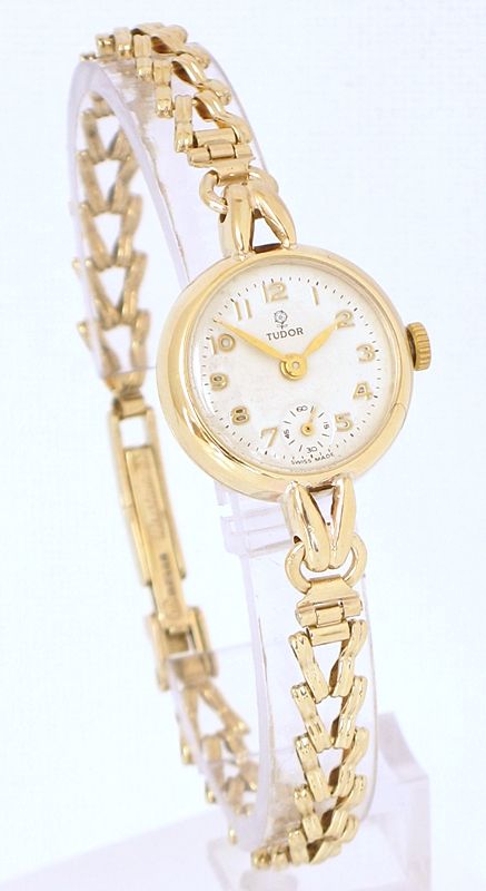 Beautiful Solid 9ct Gold Ladies Rolex Tudor Cocktail Watch C1960