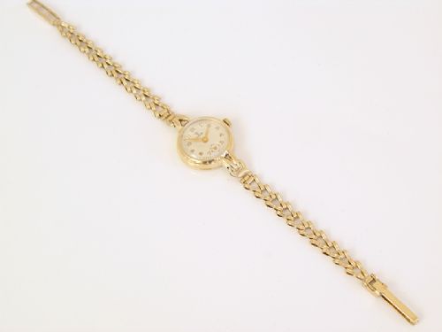 fig 1. BEAUTIFUL SOLID 9ct GOLD LADIES ROLEX TUDOR COCKTAIL WATCH c1960