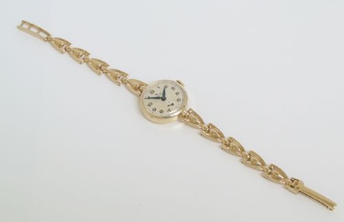 fig 4. EXQUISITE SOLID 9ct GOLD LADIES ROLEX PRECISION COCKTAIL WATCH c1955