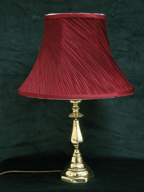 Beautiful Victorian Solid Brass Table Desk Lamp C1890