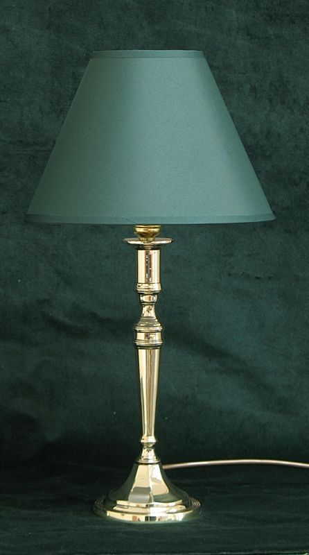 fig 1. SUPERB PAIR OF VICTORIAN SOLID BRASS TABLE OR DESK LAMPS C1890