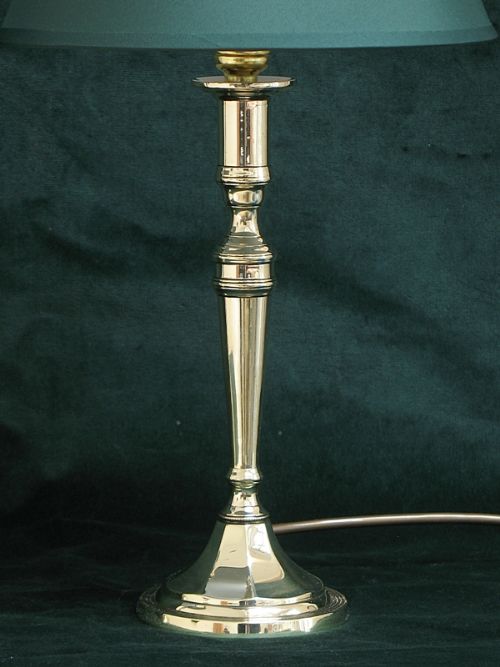 fig 2. SUPERB PAIR OF VICTORIAN SOLID BRASS TABLE OR DESK LAMPS C1890