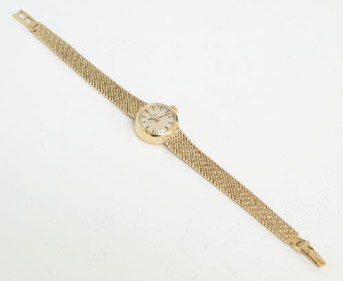 fig 3. EXQUISITE SOLID 9ct GOLD LADIES OMEGA LADYMATIC COCKTAIL WATCH