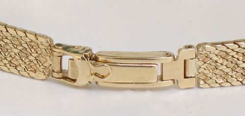 fig 4. EXQUISITE SOLID 9ct GOLD LADIES OMEGA LADYMATIC COCKTAIL WATCH