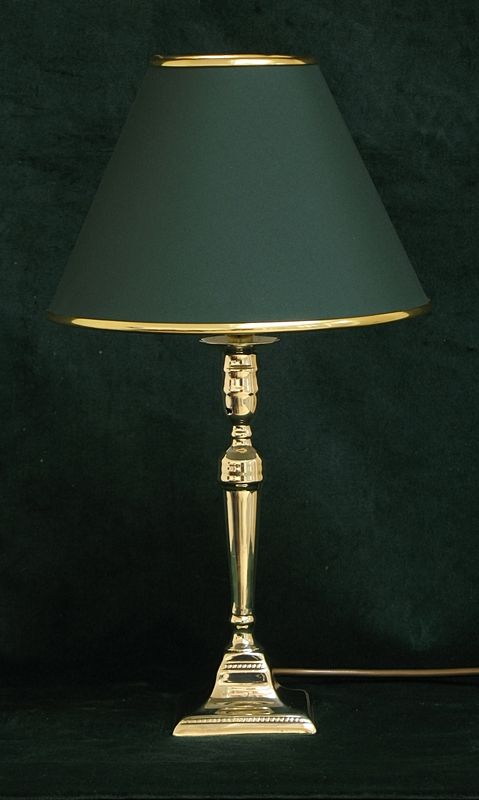 fig 1. LOVELY PAIR GENUINE GEORGIAN SOLID BRASS DESK TABLE LAMPS C1820