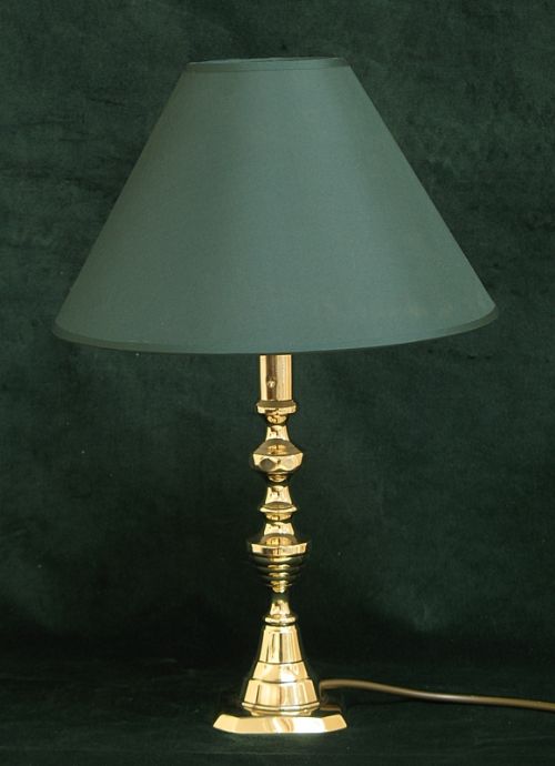 fig 3. BEAUTIFUL VICTORIAN SOLID BRASS DESK OR TABLE LAMP C1890
