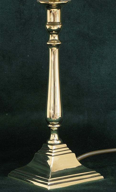 fig 2. SUPERB PAIR GENUINE GEORGIAN SOLID BRASS DESK OR TABLE LAMPS C1820