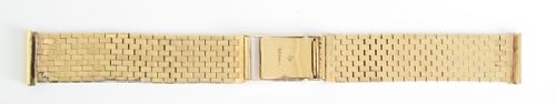 fig 1. SUPERB SOLID 9CT GOLD MENS WATCH BRACELET