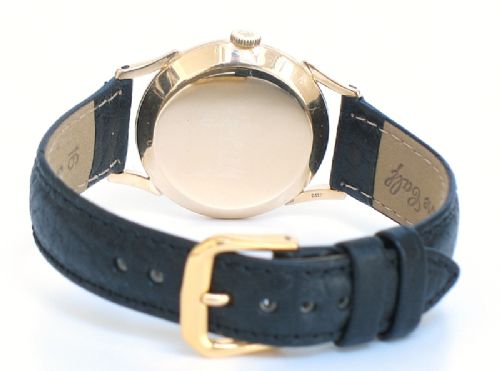 fig 5. SUPERB SOLID 9CT GOLD ROLEX PRECISION MENS WATCH C1957-58