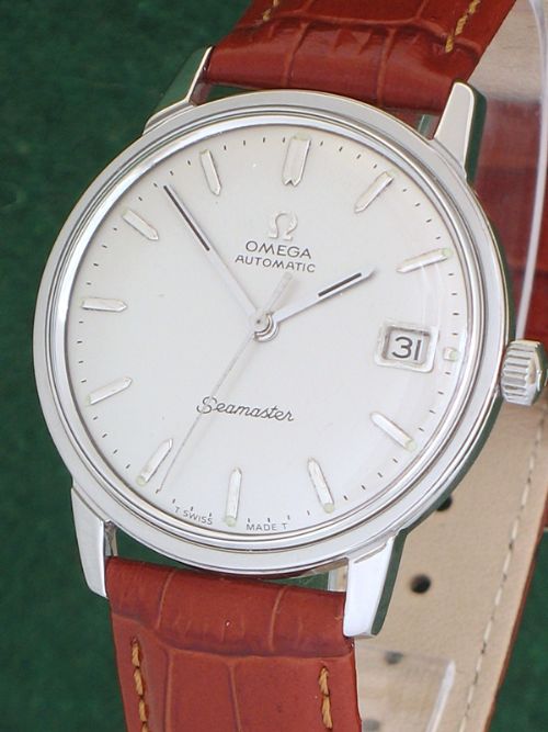 fig 2. MINT STAINLESS STEEL OMEGA SEAMASTER AUTOMATIC CAL 582 C1960