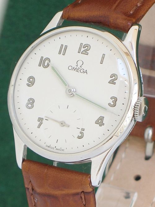 fig 2. RARE ORIGINAL OMEGA CALIBRE 30T2 MENS WATCH C1944