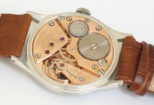 fig 7. RARE ORIGINAL OMEGA CALIBRE 30T2 MENS WATCH C1944