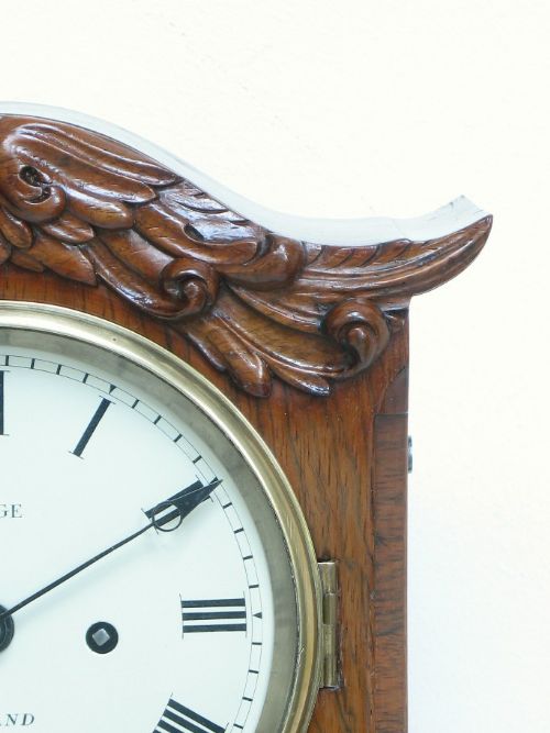 fig 5. RARE AND BEAUTIFUL WILLIAM IV ROSEWOOD TWIN FUSEE BRACKET CLOCK BY GEORGE YONGE OF THE STRAND LONDON C1820