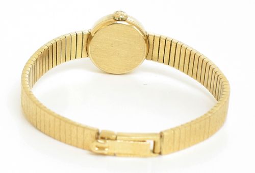 fig 7. EXQUISITE SOLID 18ct GOLD AND DIAMONDS LADIES OMEGA COCKTAIL WATCH c1960