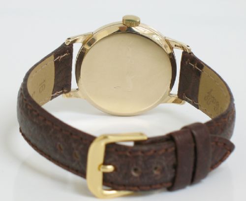 fig 4. SUPERB SOLID 9CT GOLD ROLEX TUDOR ROYAL MENS WATCH C1960