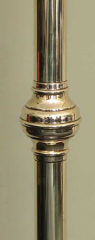 fig 3. BEAUTIFUL EDWARDIAN SOLID BRASS STANDARD LAMP C1910-1920
