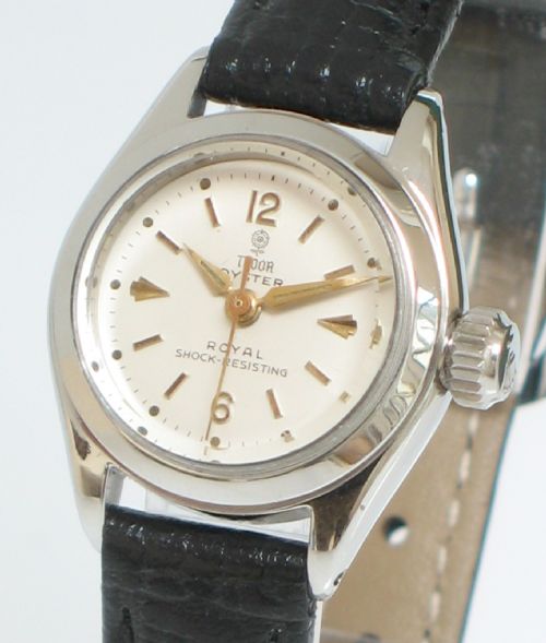 fig 2. STUNNING RARE LADIES ROLEX TUDOR OYSTER ROYAL WATCH C1960